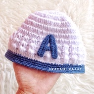 Cute knitted baby cap, children's knitted cap