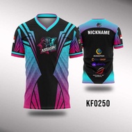 Jersey Gaming Mobile Legend Esport Baju Jersi Kaos Jersey Esport Game Mobile Legends Free Custom Nic