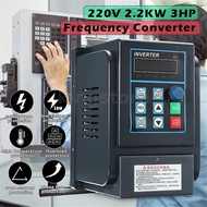 2.2KW 3HP Variable Frequency Drive Inverter Motor Speed Drive 220V 1PH 220V To 3PH 380V CNC VFD