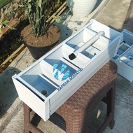 Aquarium Gutter Filter 40cm output overflow pipe | Top filter aquarium gutter | Filter gutter