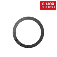S-MOD SKX007 Seiko 5 SRPD Steel Bezel Insert YM Dual Time Matte Black Seiko Mod