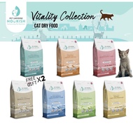 PET UNIVERSE NOURISH CAT FOOD DRY 1KG