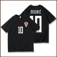 YB3 2026 The 23rd FIFA World Cup Croatia Football cotton jersey number 10 Luka Modric T-shirt tee BY