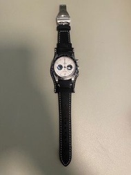 Tudor Black Bay Chrono (熊貓面）配原裝皮帶