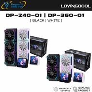 LOVINGCOOL DP-240-01/DP-360-01 4" SCREEN 240MM / 360MM LIQUID COOLING AIO CPU FAN