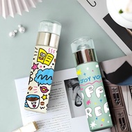 【獨家聯名】日本插畫家Kazuha Rinnu陶瓷塗層保溫杯 附茶格(2色)