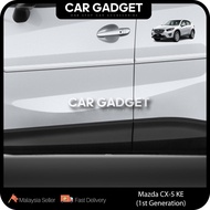 Mazda CX5 CX-5 KE Skirting Chrome Side Body Moulding Anticollision Trim 2012-2017 Car Accessories Ca