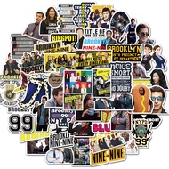 Y&P| Brooklyn Nine-Nine Stickers Set American TV Series Graffiti Waterproof Decals Pack for Kids, 50
