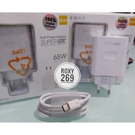 Oppo 65W O65 Watt Charger GAN USB Type C Reno 4 3 2 Ace Find X Realme SuperVooc VOOCX2