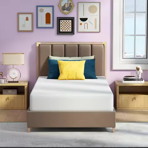 Twin-XL Size 8 Inch Gel Memory Foam Mattress Medium-Firm Mattress for Pressure Relief & Cooler Sleep