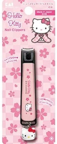 貝印 Hello Kitty 和風新標準S型櫻花指甲剪