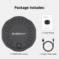 Svbony SC002 WiFi กล้องจุดดิจิตอล3โหมดซูมดิจิตอล1080P HD มุมมองแบบเต็มรูปแบบและการระบุนกเข้ากันได้กั