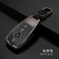 เคสกุญแจรถยนต์ Mercedes Benz G500 G63AMG GT50 C43 GLC43 GLE53 ปี 2025 แบบเรียบง่าย อุปกรณ์ตกแต่งภายใ