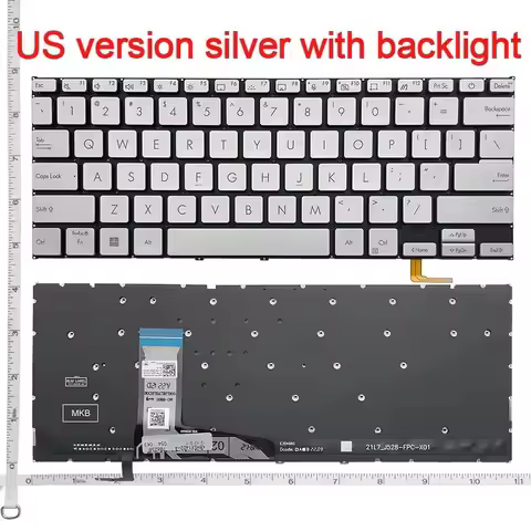 Laptop Keyboard For Asus VivoBook ADOL14Z X1403VA M1402 D1402 F1402 M1403 14Pro X1402ZA X1403 x1404V