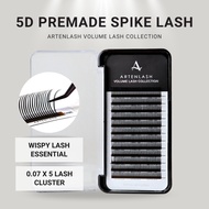 [5D SPIKE] Artenlash Premade Spike Lashes for Wispy Lash Set 0.07 Thickness Lash Extension