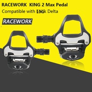 Bicycle Pedals with Locking Plates looking Road Cleat Bicycle Lock Pedal Road Bike Pedal