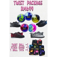 Bowling Package - Brunswick Twist - Xtech Shoe - Xtech 1 Ball tote - X Proshop - X Pro Shop - XPROSH
