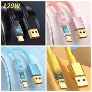 ♥ SFREE Shipping ♥ Transparent USB Type C Cable 100W 1.5M Mobile Phone Charging Wire Mobile Data Cable Type C PD 15/6.5A Type C Charging Wire Mobile Phone Charge