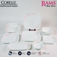 Original corelle shadow Iris 21 pcs set 4 org makan
