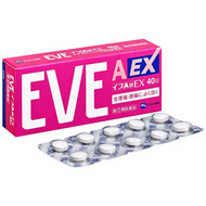 【限量特價】白兔牌EVE A錠 EX止痛藥 40粒【指定第2類醫藥品】