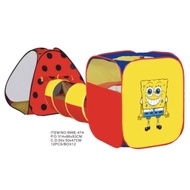 3 In 1 Portable Folding Children Baby Kids Play Tent Tunnel Play House 999E-47A