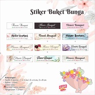 Stiker Bunga / Buket / Bouquet / Flower