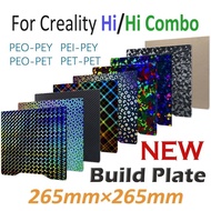 265x265mm Creality Hi Combo Build Plate Double Sided PEI PEO PET PEY Heat Hot Bed Spring Steel Sheet