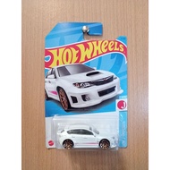 Hotwheels Subaru WRX STi - White