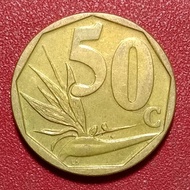 koin Afrika Selatan 50 Cents (Aforika Borwa - South Africa) 2014