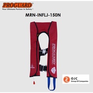 Proguard Inflatable Marine Life Jacket - MRN-INFLJ-150N (FREE SIZE)