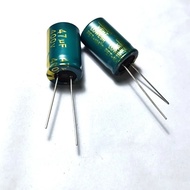 ly 10pcs 47UF400V 400V47UF 47MFD 400WV 13*20mm Aluminum Electrolytic Capacitor Radial