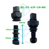 Rear Wheel Bolt Hub Bolt With Nut BC-FE-639-LH/RH Black HD Tyre Bolt Tyre Screw Mitsubishi Canter FE639 FE83