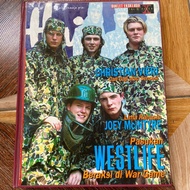 Bundel majalah Hai BUKLET EKSKLUSIF COVER WESTLIFE 90an