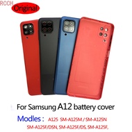 Original A12 Shell Battery Case Cover Rear Door Samsung Galaxy A12 A125F A125F/DS Housing Back Case 