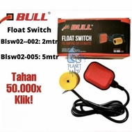 BULL FLOAT SWITCH AUTOMATIC WATER FLOAT/ 2M & 5M - 5 Meters