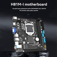 TECHCHIP-H81M ITX Motherboard Desktop PC Laptop LGA 1150 DDR3 16GB M.2 NVME USB 3.0 Computer Motherb