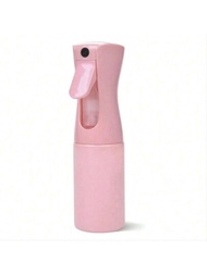 1個粉色空瓶噴霧瓶,設有連續噴霧功能,可加油裝滿,細雾效果,適用於護膚,寵物洗浴,澆灌植物,旅遊,熨燙和清潔