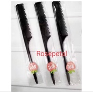 Per 2PCS 23CM Pointed Blow Sasak Comb Hair Salon Plastic Comb / pointed handle comb