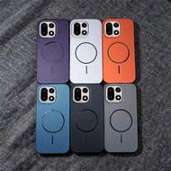 For OnePlus 15 Case Hard PC Carbon Fibre Magnetic Wireless Charger Protective Back Cover Cases For O