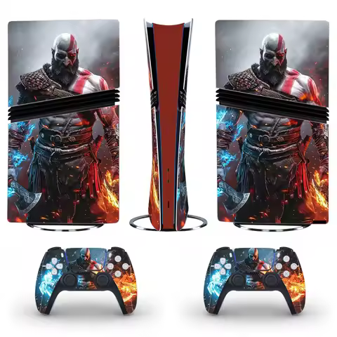 New Game PS5 Pro Digital Skin Sticker Protector Decal Cover for Console Controller PS5 Pro Sticker V