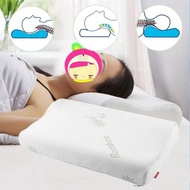 Memory Foam Pillows Neck Contour U/Orthopedic Pillow Case + Pillow Case