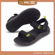 [Size 31-34] Rova RV2615BB Sandal Phylon Sole 2 Cross Straps Umbrella Fashion School for Men and Wom