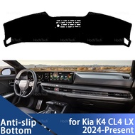 Dash Board Mat for Kia K4 CL4 LX GT-Line 2024 2025-Present Car Dashboard Cover Dash Board Mat Carpet