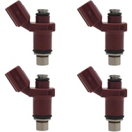6D8-13761-00-00 Fuel Injectors Compatible with Yamaha Outboard 75HP 90HP F75 F90 (4PCS)