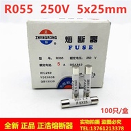 Real Shot❤ Positive Melting R055 250V 5X25MM 0.5 A1A2A3A4A5A6A8A10A16-25A Ceramic Fuse Tube 42b