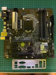 二手美品 華碩ASUS PRIME H370M-PLUS Intel 八九代 1151 主機板  二手