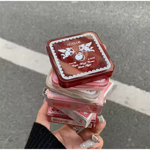 Cupid Eros Angel Solid Perfume Strawberry Gardenia Apple Balm, Lasting Fresh Fragrance Pocket-size P