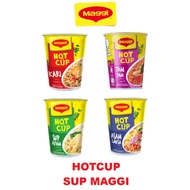 Maggi Hot Cup (Kari / Tomyam / Chicken / Asam Laksa) / Cup Noodle / Instant Noodle