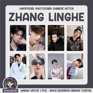 [CHIESE ACTOR] PHOTOCARD ZHANG LINGHE FANMADE