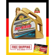 S2U Boscher Engine Oil Fully Synthetic 0W20 SN/CF 4Liters Perodua Myvi 1.3 1.5 D20N Bezza Minyak Hit